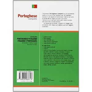 Portoghese compatto. Dizionario portoghese-italiano, italiano-portoghese