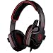 Produktbild Sades In-Ear-Gaming-Kopfhörer schwarz schwarz/red