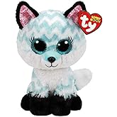 Ty Beanie Boo Atlas Aqua Chevron Tilki 15 cm