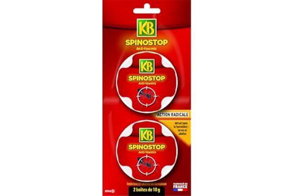 ✅ KB HOME DEFENSE Boîtes Appâts Anti-Fourmis – Élimination Radicale d...