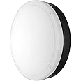 OSRAM Ledvance Surface light LED Round IP65 Ceiling Bulkhead 15W Warm White 3000k, Black, LVECOBH15W830IP65B