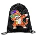 Produktbild Dabbing Cat Funny Dab Hip Hop Dabbing Kitten Men & Women Drawstring Backpack Travel Bag