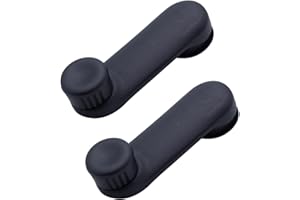 TAKPART 2 x Window Winder Handle 9160844 Window Regulator Handle Compatible for Vauxhall Vivaro Movano A Master Trafic