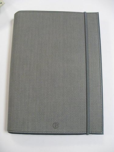 Block Agenda Mobile 2018 in Faux Leather, with elastic closure Twill F. to 14.5 x 20.5 cm Daily Grey Art.215535b-gr