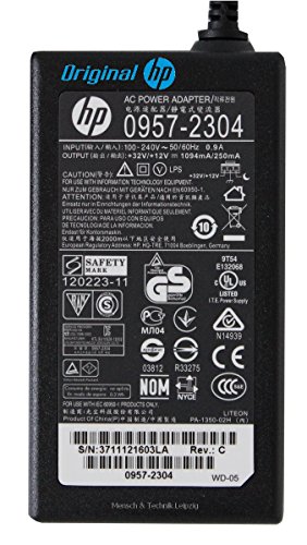 Original HP Netzteil für HP Photosmart 7510 (C311a/C311b), 7515, 7520, mit Produktgarantie