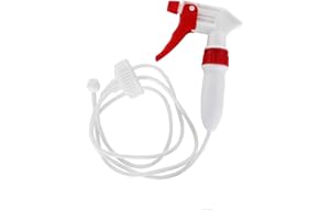 WEEDI SAFE Hose Trigger Sprayer 38mm | Extended Reach Trigger Sprayers with 36" Hose 38/400 | Threaded Closure for Bottles, Jerry Cans and Jugs | Adjustable Nozzle from Wide Mist to Stream