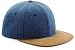 Produktbild EQT-FASHION Damen Herren Retro Jeans Look Mütze kappe Snapback Panel Rap Rapper Cap