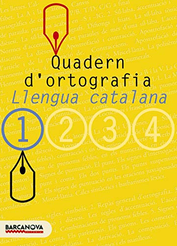 Quadern d'ortografia 1 (Materials EducatiusEsoLlengua Catalana)