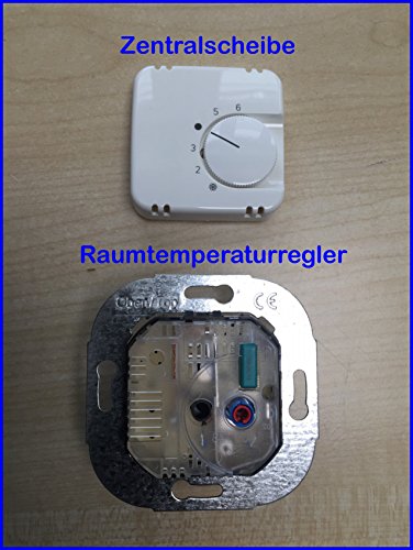 Raumtemperaturregler 230V, alpinweiß – passend für Busch-Jaeger Reflex SI, Si Linear und Duro 2000 - 2