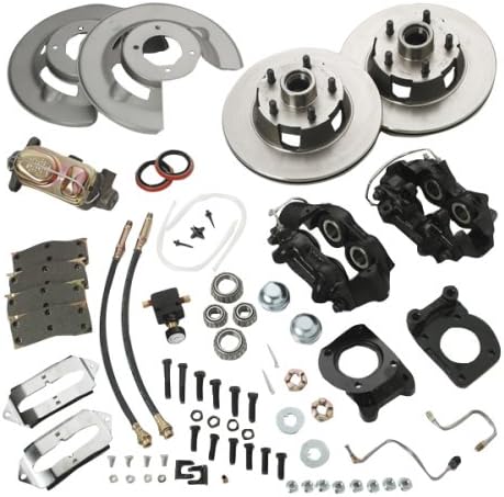 Stainless Steel Brakes A120D 64-1/2 Mustang Front Brk Kit