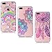 Produktbild iPhone 7 Plus Hülle Silikon, LuckyW 3X TPU Einhorn Blume Traumfänger Hülle für Apple iPhone 7 Plus/7S Plus (5.5 zoll) Soft Silikon Glitter Tasche Transparent Clear Klar Durchsichtig Ultra Slim Thin Dünne Schutzhülle Weiche Flexibel Kratzfeste Scratch-Resistant Stoßfest Shockproof Etui Bumper Case