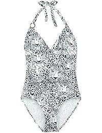 Bañador de una sola pieza con estampado Snow Tiger - Mujer