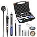 Price comparison product image Soldering Iron, Tacklife SKY47AC Soldering Iron Kit 60W Temperature Adjustable Welding Iron with Brass Wire Cleaner, 6pcs Tips, Desoldering Pump, Stand with Sponge and Tin Solder Wire