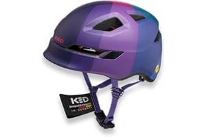 ‎KED KED Pop II Kinder Fahrradhelm Mit Optimierter Passform Und LED Rücklicht – Verbesserte Belüftung Für Mehr Komfort Und Sicherheit