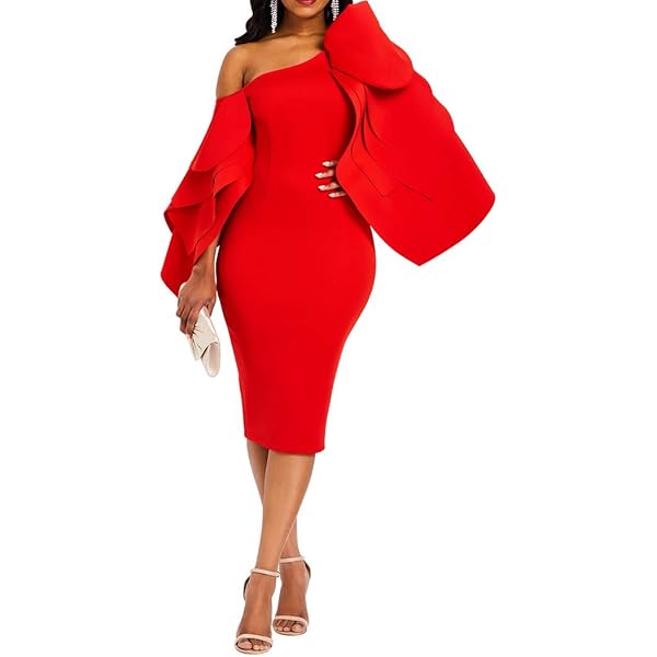 Damen Businesskleid – Figurbetont Mit 3/4-Laternenärmeln & Rundhals In Schwarz (Gr. X-Groß)