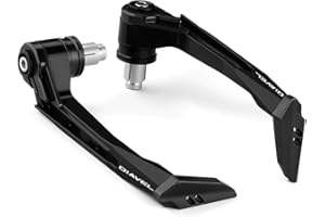 Modeer Protège-mains pour D.ucati Diavel 1260 1260S 1200 CC XDiavel S Diavel V4 Toutes les années Moto Protections de main de frein Levier d'embrayage Protections Diavel Accessoires (Noir)