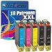 Produktbild PlatinumSerie 18 Patronen XXL TE2991-TE2994 kompatibel für Epson XP-235 XP-245 XP-247 XP-255 XP-257 XP-332 XP-335 XP-342 XP-345 XP-352 XP-355 XP-432 XP-435 XP-442 XP-445 XP-452 XP-455