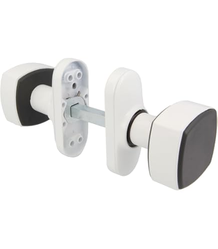 Manilla Puerta Aluminio Juego De 2 Manillas Para Puerta KOTARBAU - Aluminio Negro, Perfil Europeo 72mm Picaporte Puerta Interior