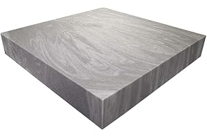 ‎HEIRO polstereibedarf-online Schaumstoffplatte 50x50cm Schaumstoff Kissen Schaumstoffpolster - extra formstabil - 8cm dick