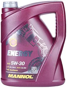 MANNOL 7511 Energy 5W-30 API SN/CH-4 ACEA A3/B3 HC SYNTHESE Imported from Germany 5 L