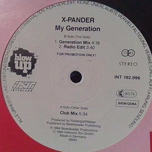 Preisvergleich Produktbild My Generation [Vinyl Single]