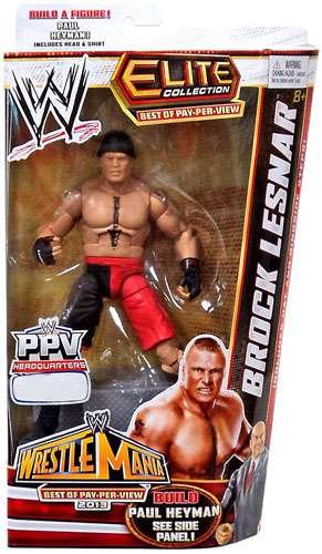 brock lesnar action figure elite