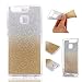 Produktbild Huawei P9 Hülle Silikon,Huawei P9 Hülle Glitzer,Ultra Slim Dünn Soft Hülle für Huawei P9 5.2''[Perfekte Passform],Neuheit Niedliche Schneiden Komisch Mode Cool 3D Bling Glitzer Glanz Sparkle Silikon Gel TPU Gummi Kreative Design mit Farbe Veränderung Gold Muster Crystal Kristal Clear Weich Soft Flexible Rück Zurück Bumper Protective Handy Hülle Tasche Case Cover Schutzhülle für Huawei P9