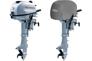 Oceansouth Media Cubierta para Honda Outboard Motor/Storage BF2.3 a BF250