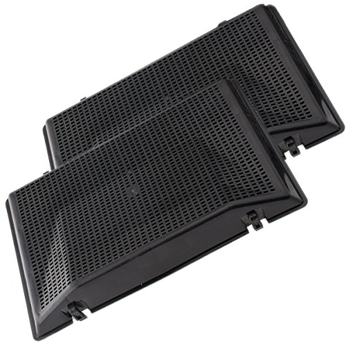 Lot de 2 filtres charbon type 37 AMC962 - Hotte - ARISTON HOTPOINT, FAGOR, FAURE, SAUTER, WHIRLPOOL, IKEA WHIRLPOOL