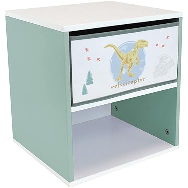 Table De Nuit Muffy VanderBear En Bois - Décoration Enfant - Meuble D'appoint Vintage