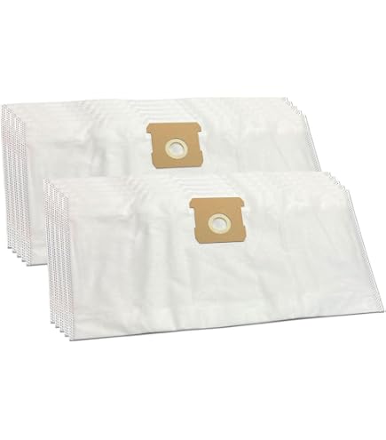 5 Sacs Microfibre Pour Aspirateur Taski Aero 8 Et Aero 15 - Alternative Réf. 7524288 - Dimensions 440x250 Mm, Trous 47 Mm Sacs Aspirateur Alternative Taski