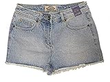short womens hairstyles for over 50  Womens Denim Shorts Ladies High Waisted Jeans Shorts Quality Hot Pants Light Blue 8- 16
