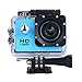 Produktbild Bluestercool Actionkamera, 1080P Voll HD Mini wasserdichte Sportkamera (Blau)