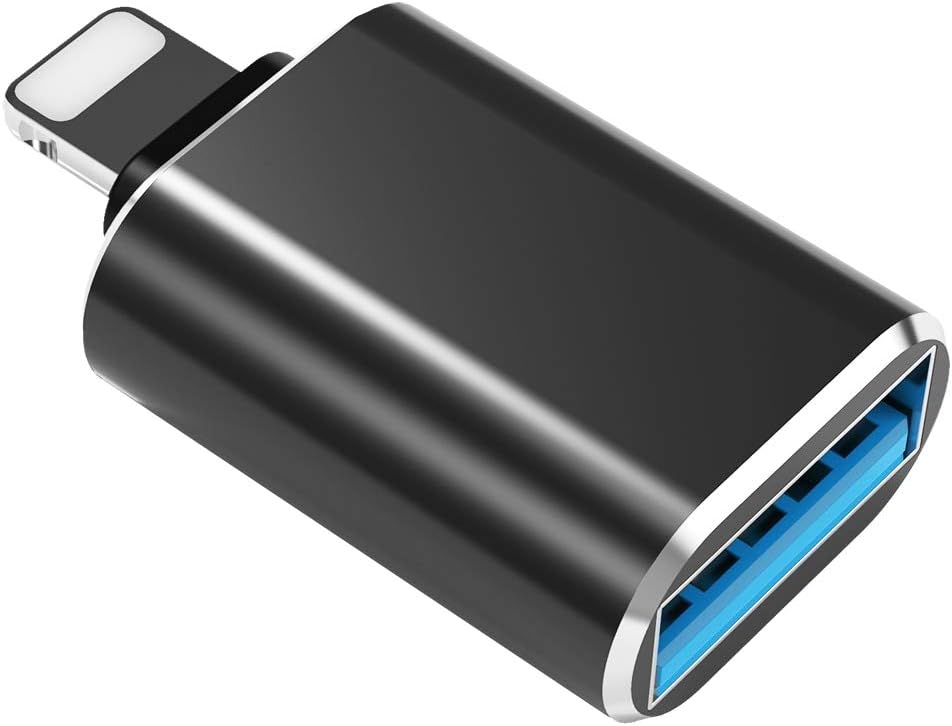 Remixmart OTG Adapter for iPhone 7 8 X 11 Pro Max Converters Charging Data for iPad iOS 13 to USB 3.0 Suport U Disk Smartphone Accessories Connect MIDI Piano