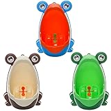 Urinal für Jungen in Form eines Frosches, zum Üben, fürs Badezimmer - 5