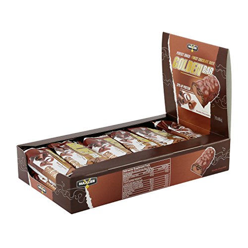 Preisvergleich Produktbild MAXLER Golden Bar Double Chocolate, 12 x 65 g