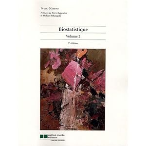 Biostatistique : Volume 2 Livre en Ligne - Telecharger Ebook