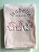 Personalised Pink Animals Baby Blanket. Great Baby Gift.