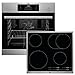 Produktbild AEG BEB352 Set SteamBake Backofen BEB351010M + Glaskeramik Kochfeld HK654850XB