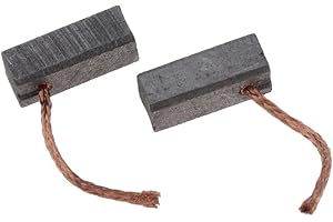 DONKIVVY 2 cepillos de carbón para motor, 7 mm x 8 mm x 19 mm, cepillo de motor para motor eléctrico