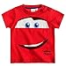 WS-108242- Disney Cars Short Sleeve Boys T Shirt Cotton New Print (Month 18 Red)