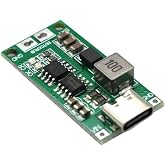 3S 2A Type C Şarj Mod&uuml;l &Ccedil;ok H&uuml;creli 18650 Lityum Pil Şarj Mod&uuml;l