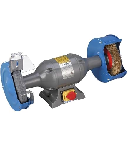 Mola Doppelschleifer Profi 150 Mm – Mit Bürste, 350 W – Fervi 0510