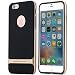 Produktbild ROCK Royce Serie iPhone 6/6s Hülle,Anti-Kratzer Drop Schutz Ultra Thin Slim Fit Dual Layered Heavy Duty Rüstung Hybrid Hard PC + Soft TPU Schutzhülle - Champagne Gold