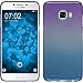 Produktbild PhoneNatic Case für Samsung Galaxy C5 Hülle Silikon Design:04 Ombrè + 2 Schutzfolien