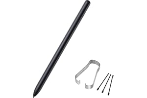 CoBak penna stilo per tablet Remarkable 2 - con 3 punte pennarello digitale per scrittura a mano con rifiuto del palmo, supporto inclinazione e funzioni sensibili alla pressione (nero)