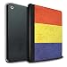 Produktbild STUFF4 PU-Leder Hülle/Case/Brieftasche für Apple iPad 9.7 (2017) tablet / Rumänien/Rumänisch Muster / Flagge Kollektion