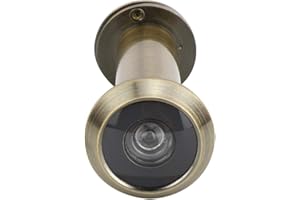 HAOFY Ymiko Spioncino Porta Blindata con Angolo Visivo 220 Gradi per Spessore 55-90 mm, Copertura Rotante Antintrusione per Casa, Ufficio, Hotel