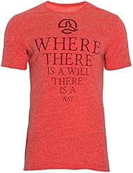 Ternua Anfor Camiseta, Hombre, Naranja (Orange Red), M