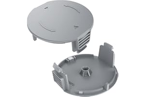 TRUSTLIONTEK Trimmerabdeckung, kompatibel mit Bosch UnicersalGrassCut 18/18-26/18-260 Rasentrimmer, kann Prototyp Trimmerabdeckung 1600A01R5J ersetzen.(2 Stück)